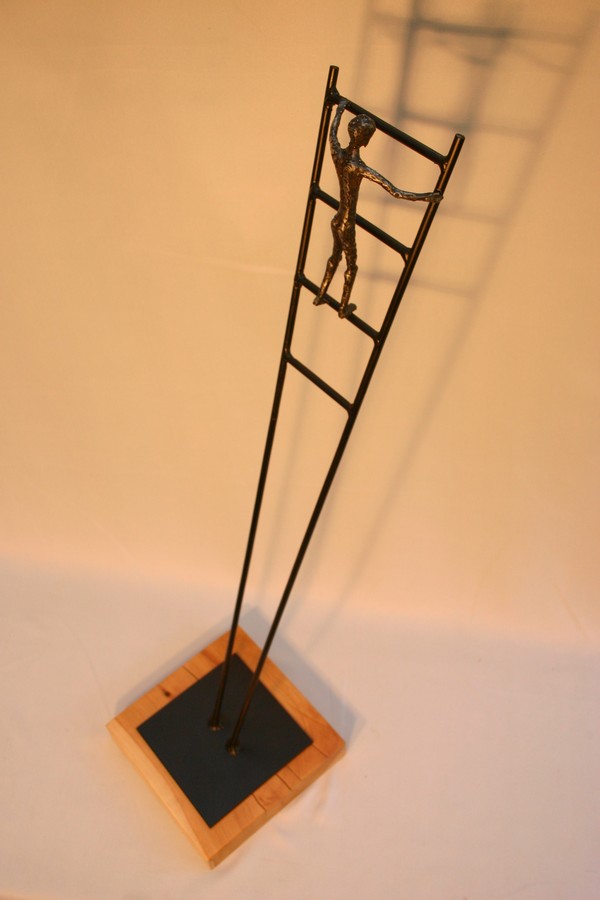 Detalle de Tan alto como puedas soportarlo, escalera